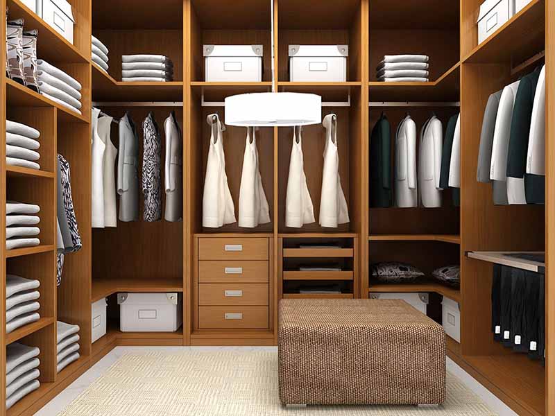 成都華僑城10平方衣帽間裝修設(shè)計效果圖_簡約風格房子裝修設(shè)計圖片